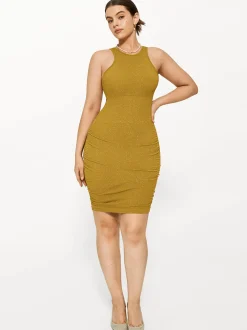 Shapewear Metallic Sculpting Dress