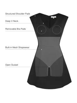 Shapewear Professional Convertible Mini Dress