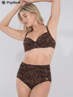 Shapewear Ruched Underwire Bikini Top