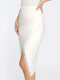 Shapewear Sculpting Lace Bodysuit or Midi Skirt or Shrug
