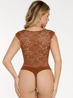 Shapewear Sculpting Lace Bodysuit or Midi Skirt or Shrug