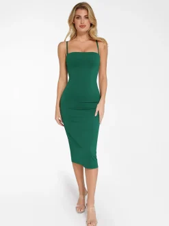Shapewear Sculpting Midi Tube Dress or Shrug or Set