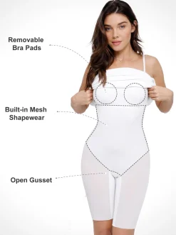 Shapewear Sculpting Midi Tube Dress or Shrug or Set