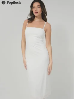 Shapewear Sculpting Midi Tube Dress or Shrug or Set