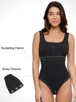 Shapewear Seamless Modal Smoothing Thong Bodysuits