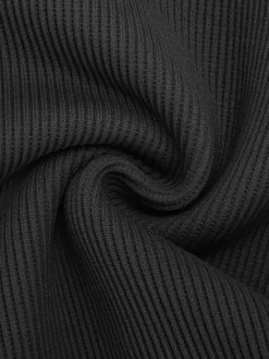 Shapewear Seamless Rib Square Neck Cap Sleeve Romper