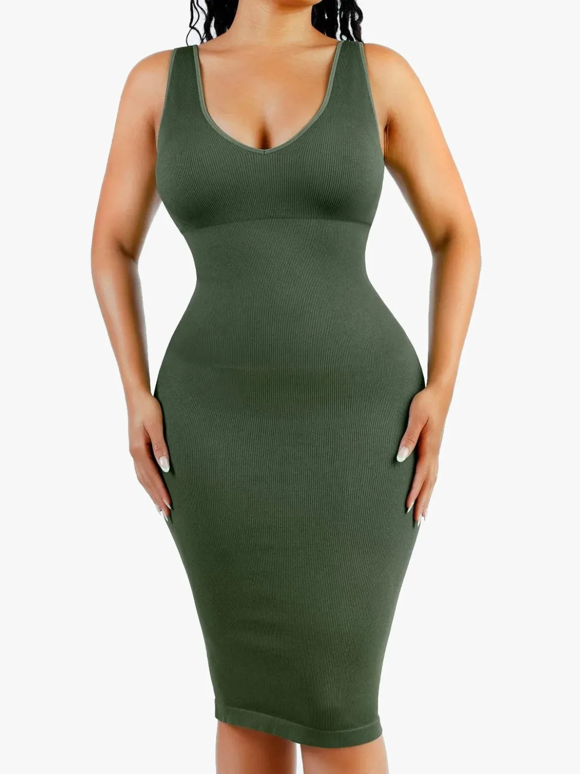Shapewear Seamless Sleeveless Slimming Dress Set