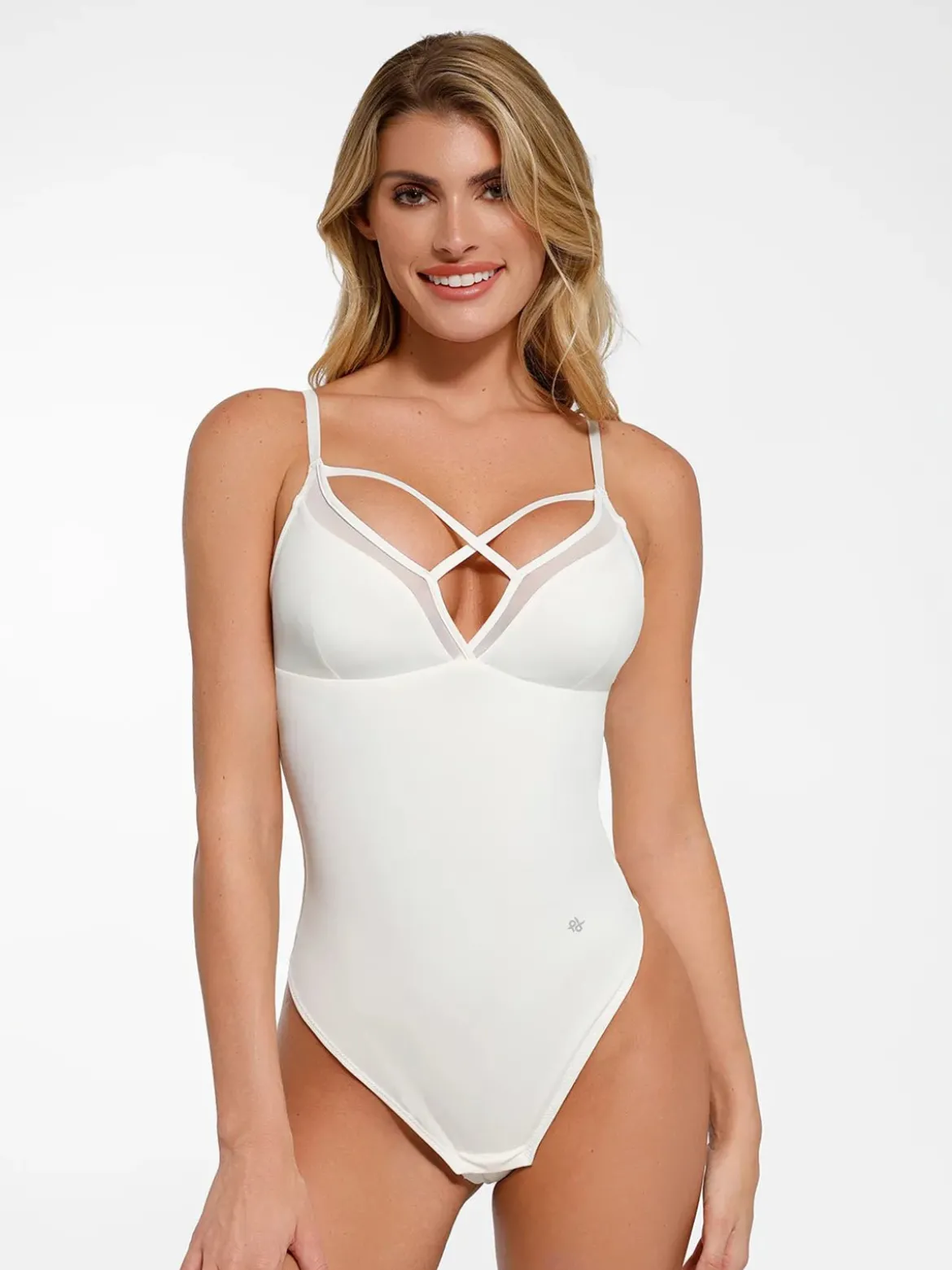 Shapewear Sheer Mesh Sleeveless Tummy Control Bodysuit