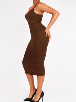 Shapewear Sleeveless Sculpting Dress Set