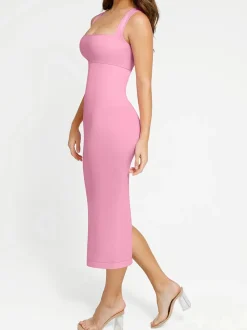 Shapewear Sleeveless Square Neck Slimming Seamless Dress