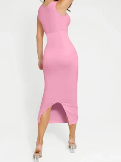 Shapewear Sleeveless Square Neck Slimming Seamless Dress