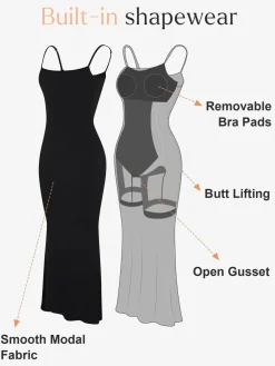 Shapewear Slimming Modal Dresses