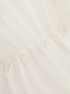 Shapewear Slip Dress Mesh Top Set