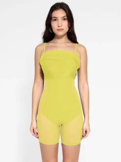 Shapewear Solid Modal Butt Lift Mini Slip Dress