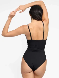 Shapewear Solid Sculpting One-Piece Swimsuit