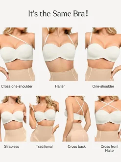 Shapewear Strapless Everyday Push-Up Bra
