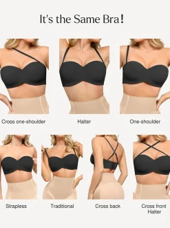Shapewear Strapless Everyday Push-Up Bra